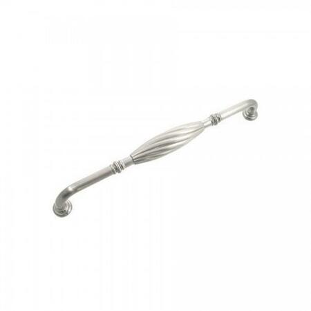 STRATEGIC BRANDS 8 in. Satin Nickel French Twist Cabinet Pull 84228